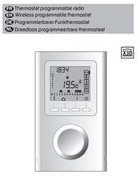 Draadloze programmeerbare Jawotherm thermostaat