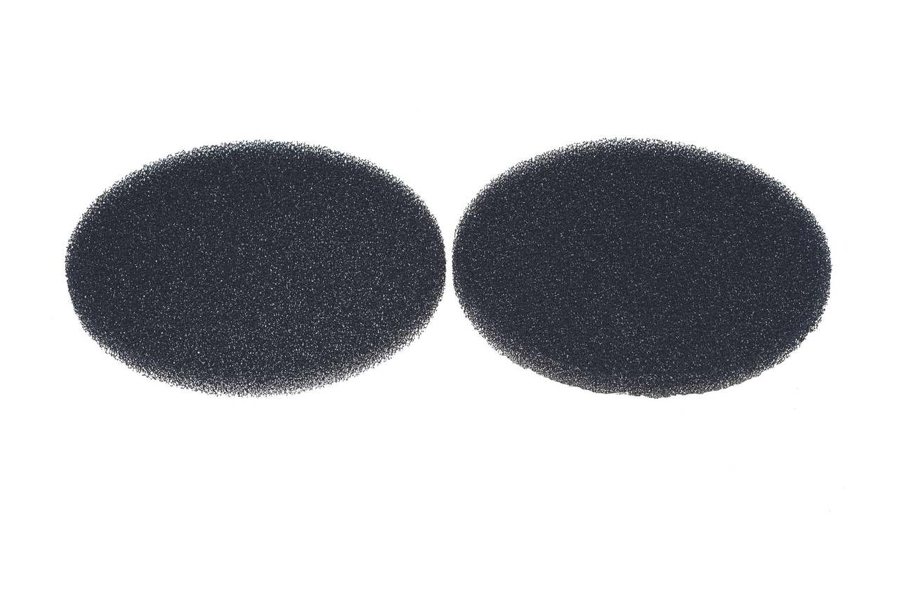 Twee ronde zwarte G3 filters voor SIKUSPHERE en RA1-50 V3 Twin Fresh Comfo